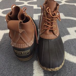 LL bean duck boots